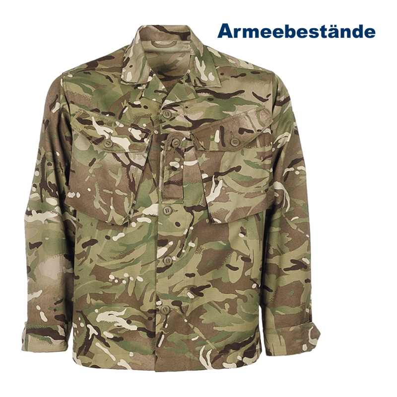 Britische Feldbluse Barrack, MTP-tarn    A/B