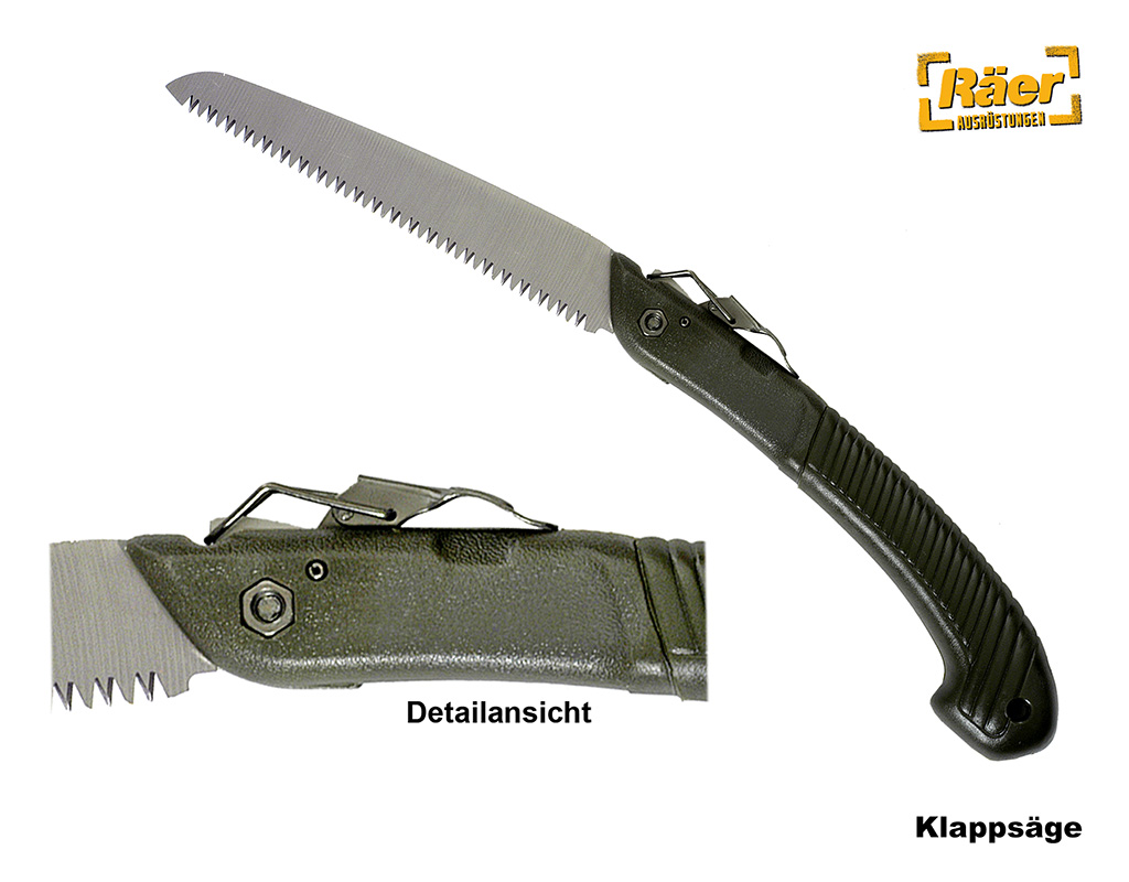 Klappsäge, Sägelänge 18 cm   A