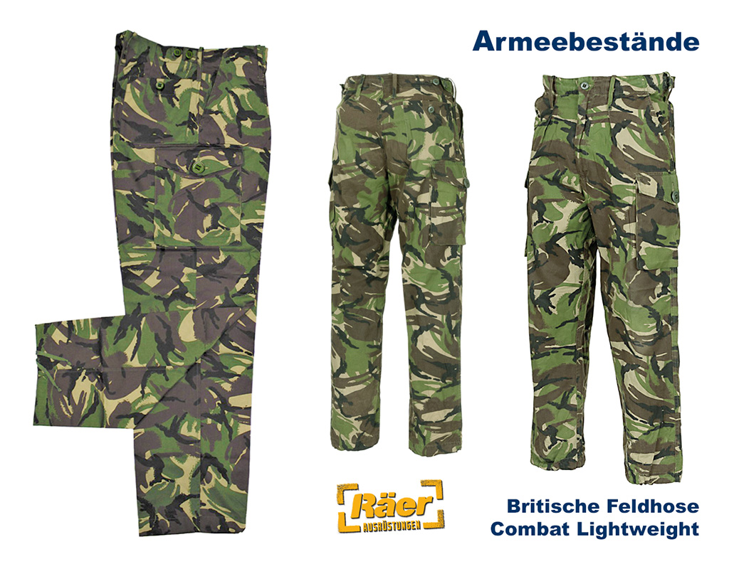 Britische Feldhose, Combat Lightweight, DPM.. B/C