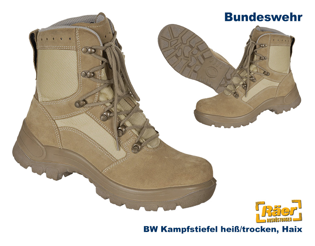 BW Kampfstiefel Gore, Haix Desert P9... B+