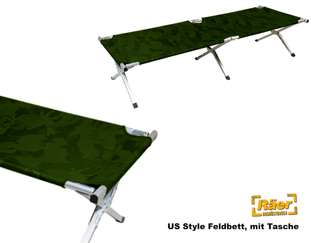 US Feldbett Style, 190 x 65 cm    A