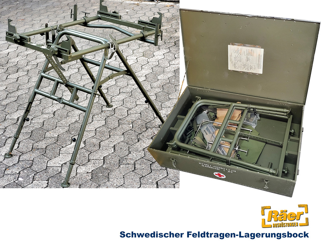 Schwedischer Feldtragenlagerungsbock    A/B