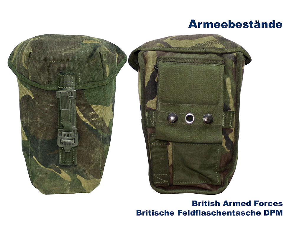 Britische Feldflaschentasche DPM    B