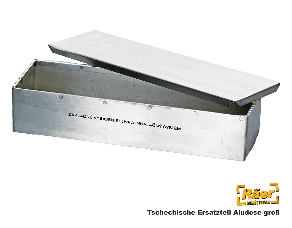 Tschechische Ersatzteil Alubox, groß    A/B