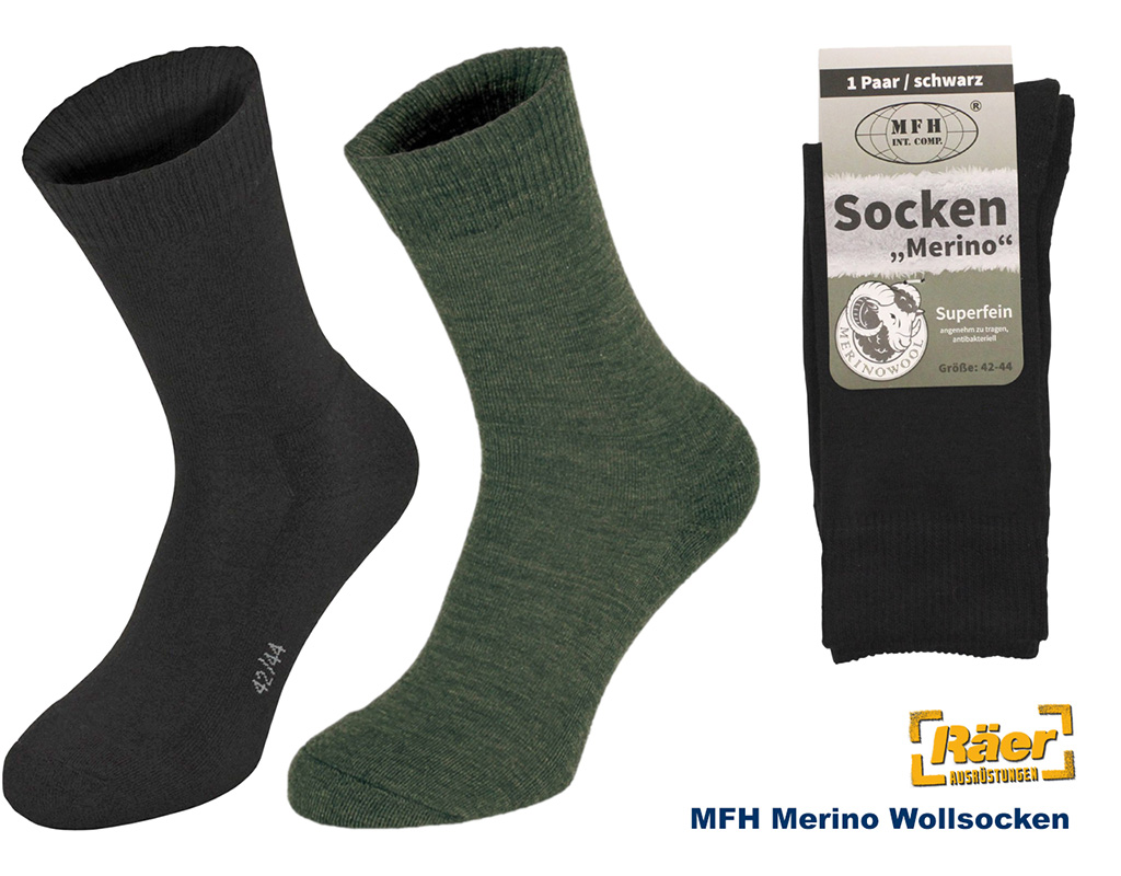 MFM Merino Wollsocken    A