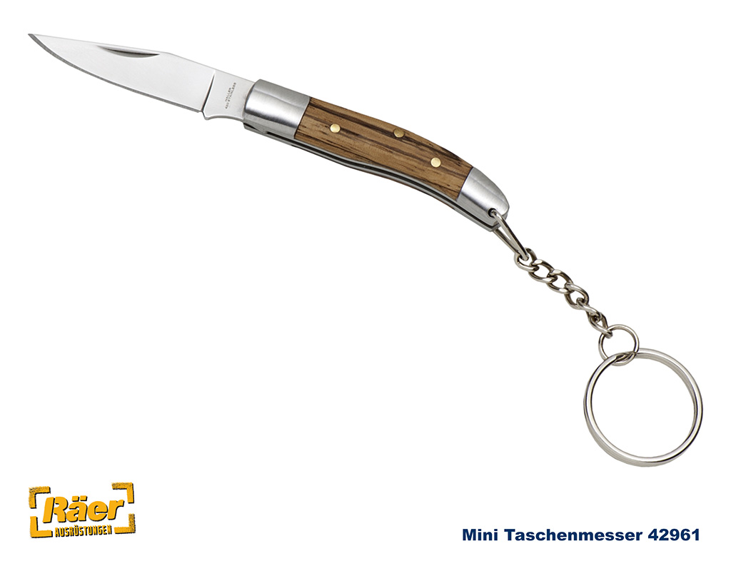 Mini-Taschenmesser 42961, braun    A