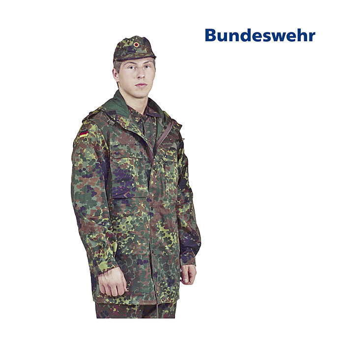 BW Feldparka - Anorak, flecktarn    B