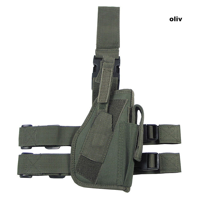 Universal Pistolenbeinholster, Textil    A