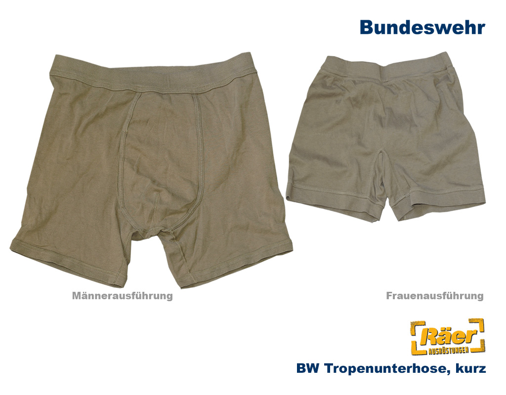 BW Tropenunterhose, kurz    B