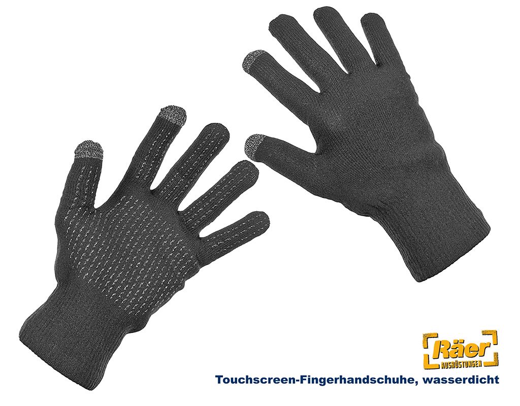 Touchscreen-Fingerhandschuhe, wasserdicht    A