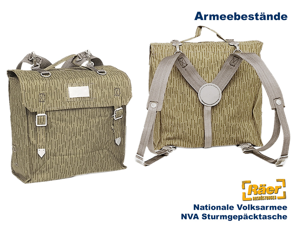 NVA Sturmgepäcktasche mit Tragegestell    B