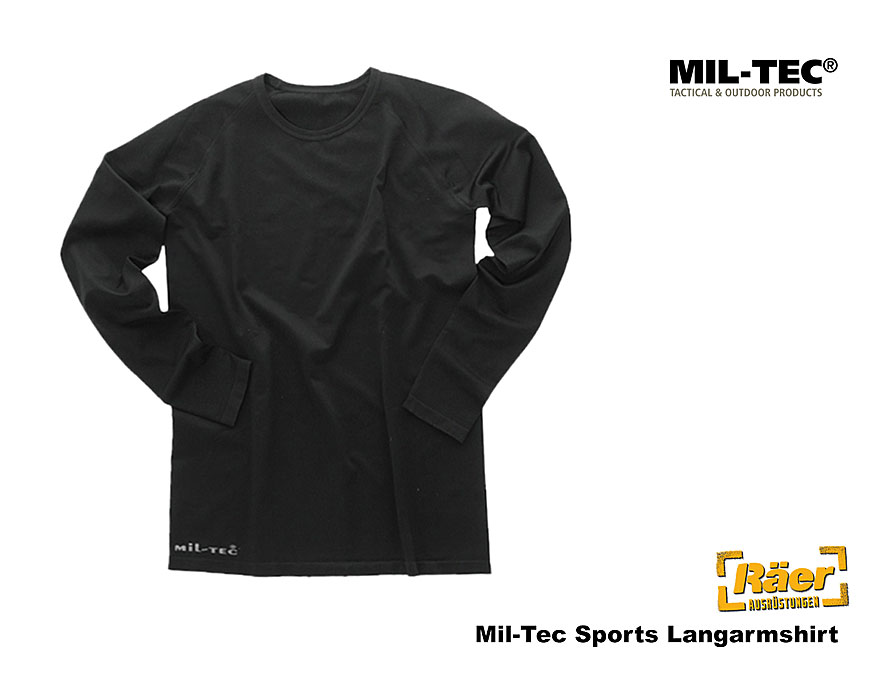 Mil-Tec Sports Langarmshirt    A