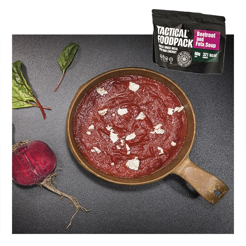 Tactical Foodpack Beetroot Soup with Feta    A
