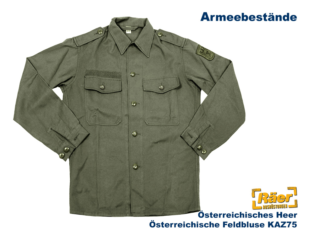 Österreichische Feldbluse KAZ75    B