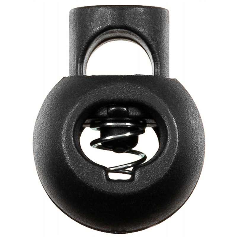 10 Stück Kordelstopper Army, 8 mm Durchlass    A