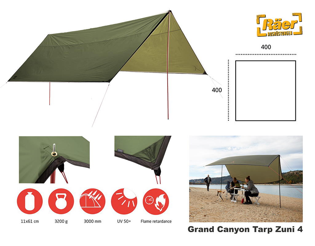 Grand Canyon Tarp Zuni 4 capulet oliv    A