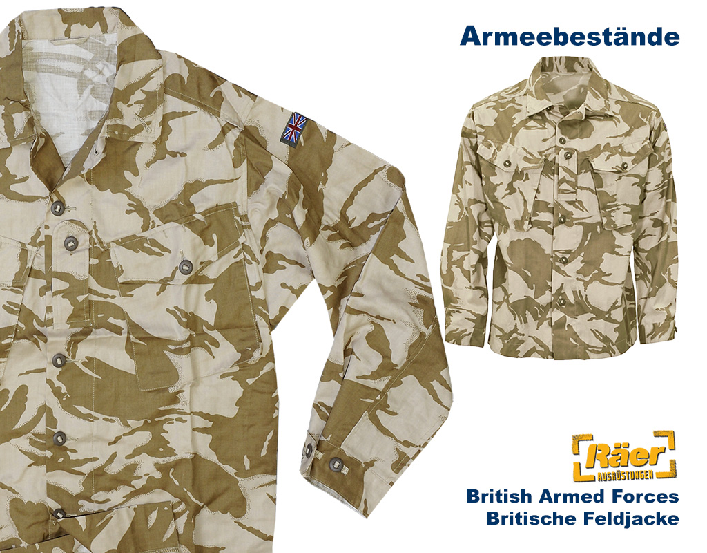 Britische Feldjacke, desert... A/B