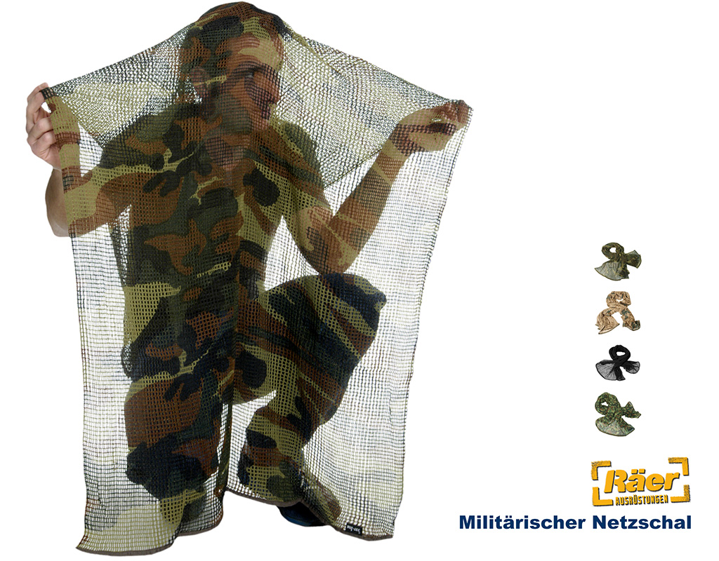 Kommando Tarnschal 190 x 90 cm - 100% PES     A