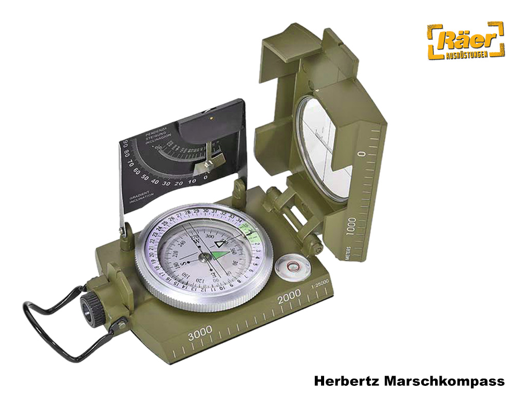 Herbertz Marschkompass    A
