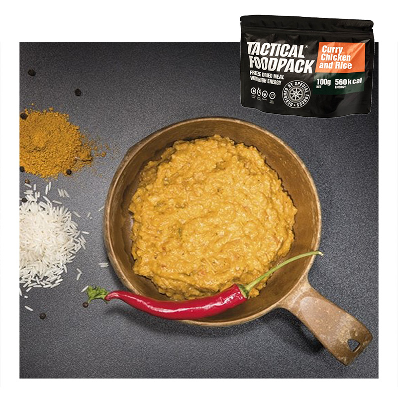 Tactical Foodpack Curry Chicken and Rice    A