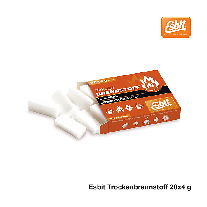 Esbit Trockenspiritus Standardtabletten, 80 g    A