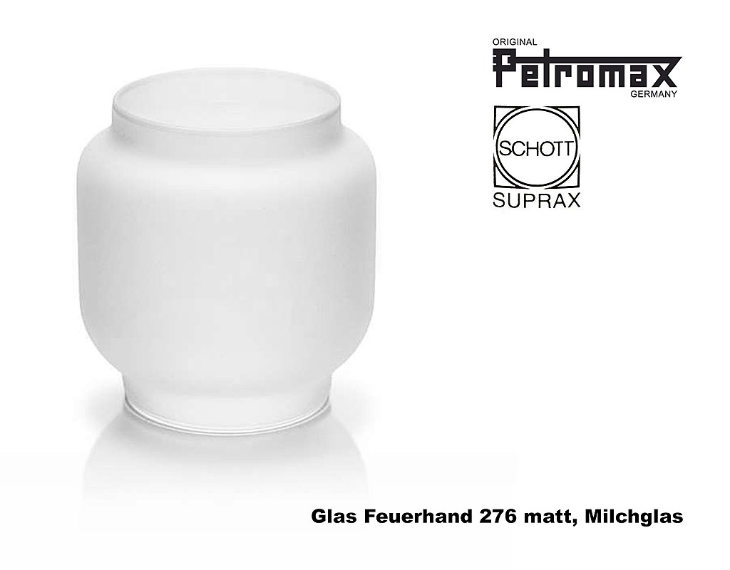 Glaszylinder 59 x 86 mm SUPRAX-Schott, matt    A
