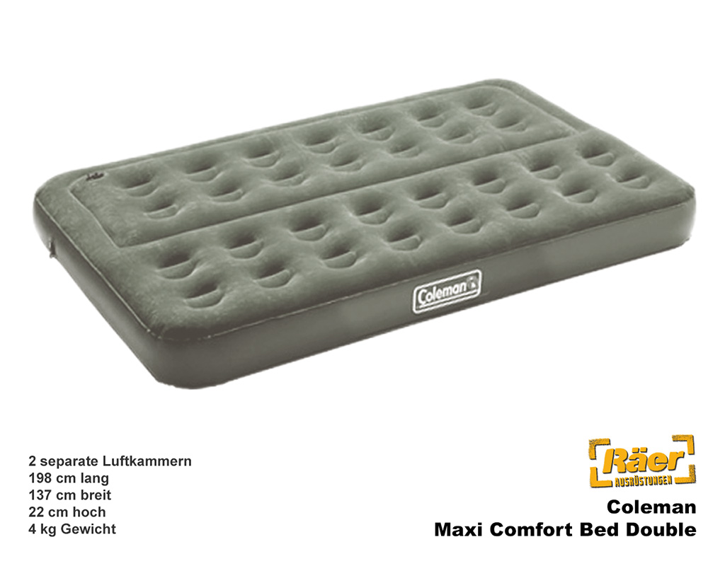 Coleman Luftbett Maxi Comfort, Double    A