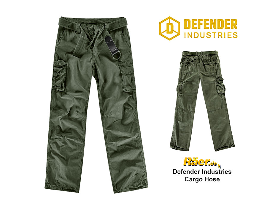 Defender Industries Cargo Hose 100% Baumwolle    A