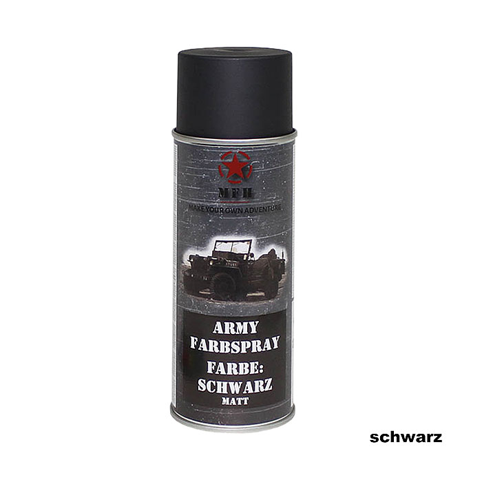 MFH Armee Sprühlack matt, 400 ml Sprühdose    A