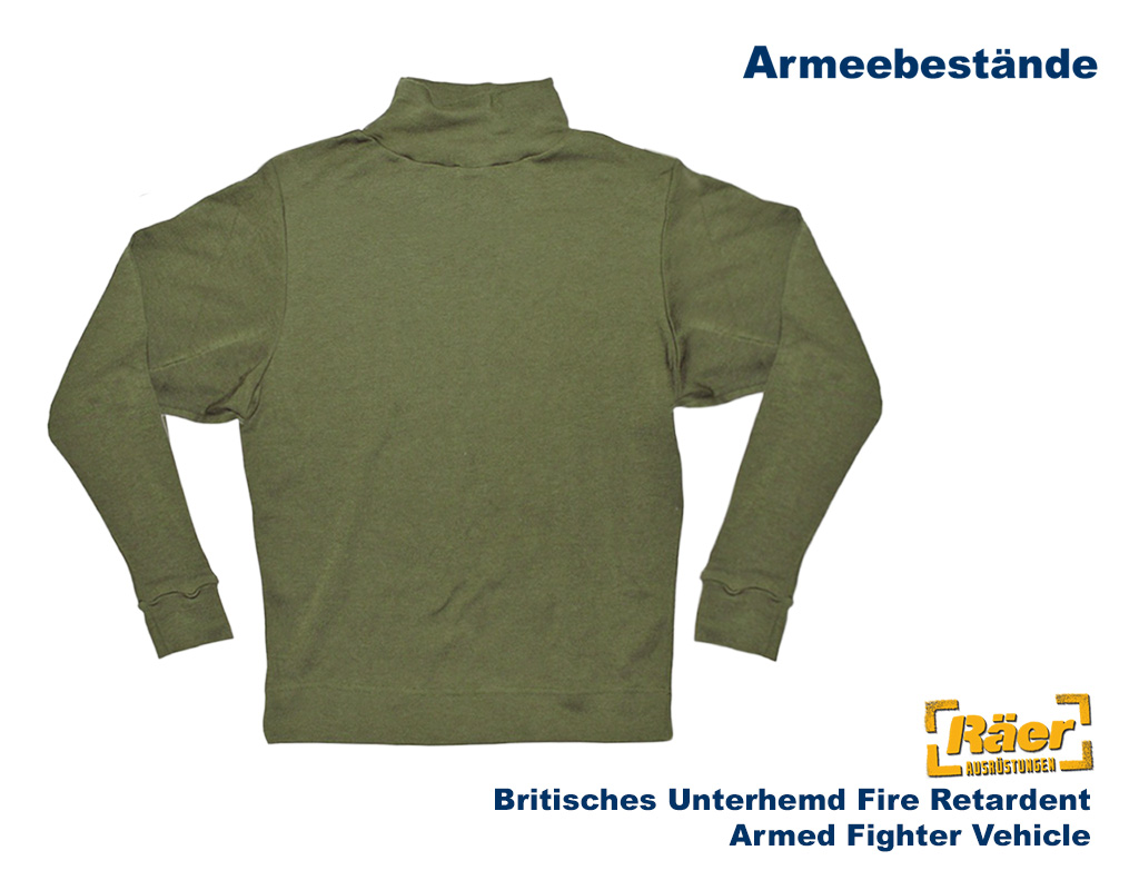 Britisches Unterhemd, Fire Retardant AFV, oliv.. B