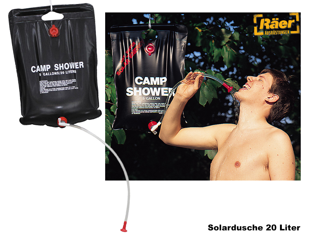 Solardusche, 20 Liter    A