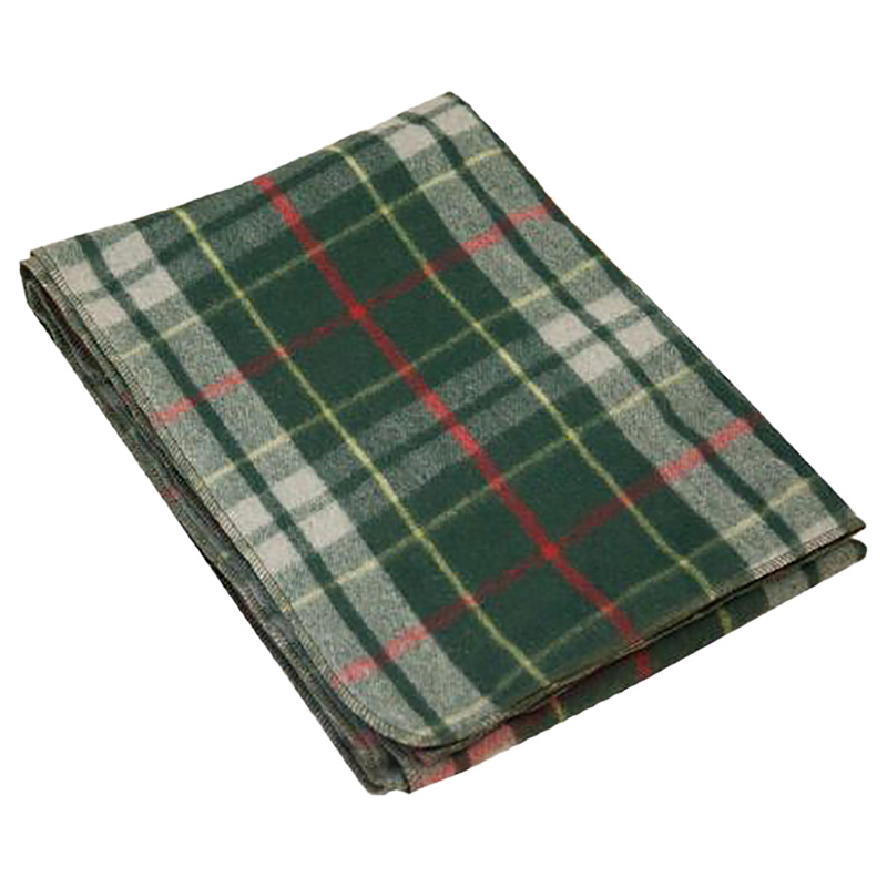 Schotten Wolldecke, Tartan-Design, 225x160 cm    A