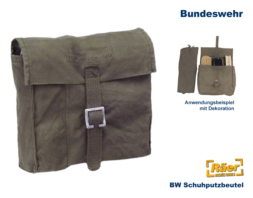 BW Schuhputztasche leer, Canvas    B