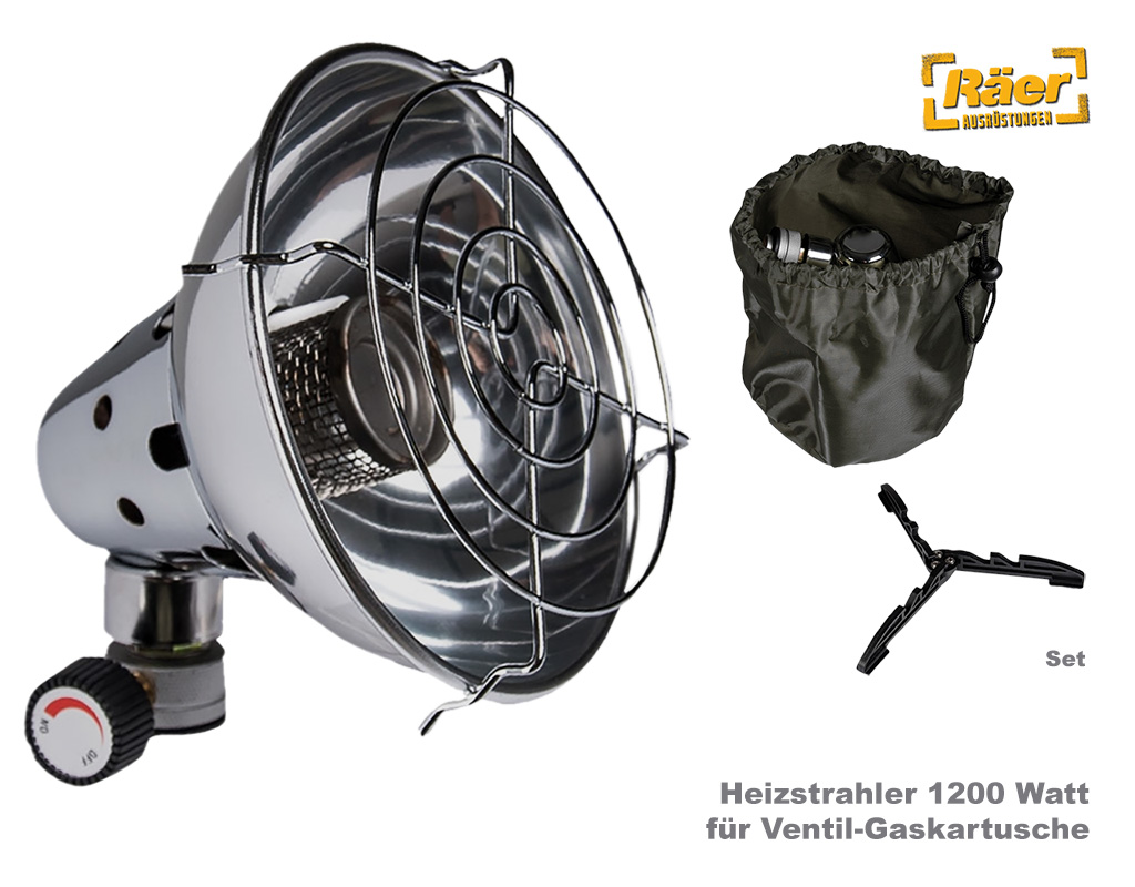 Heizstrahler, Infrarot-, 1200 Watt    A