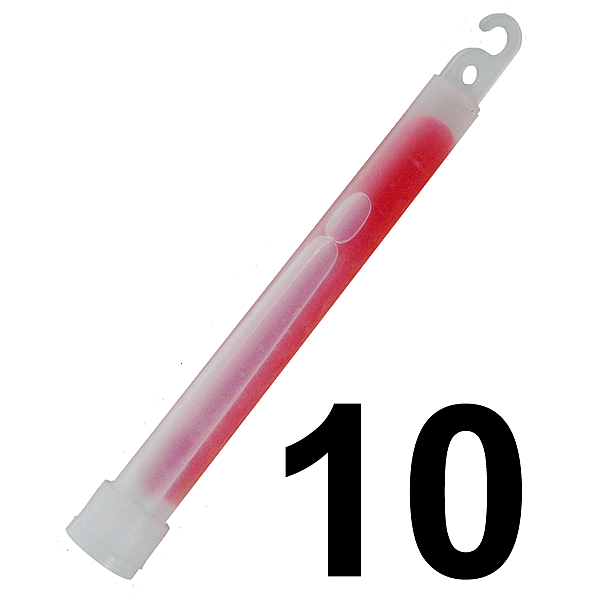 10-er Leuchtstab Standard 6" 15 mm (D), HSL    A