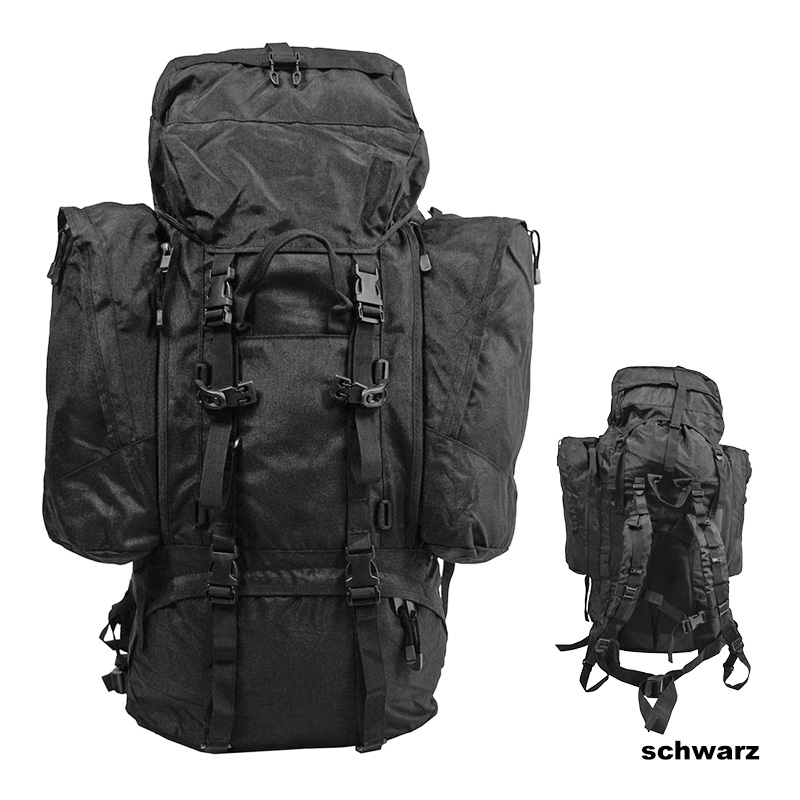 BW Rucksack Alpin 110, abnehmbare Seitentaschen  A