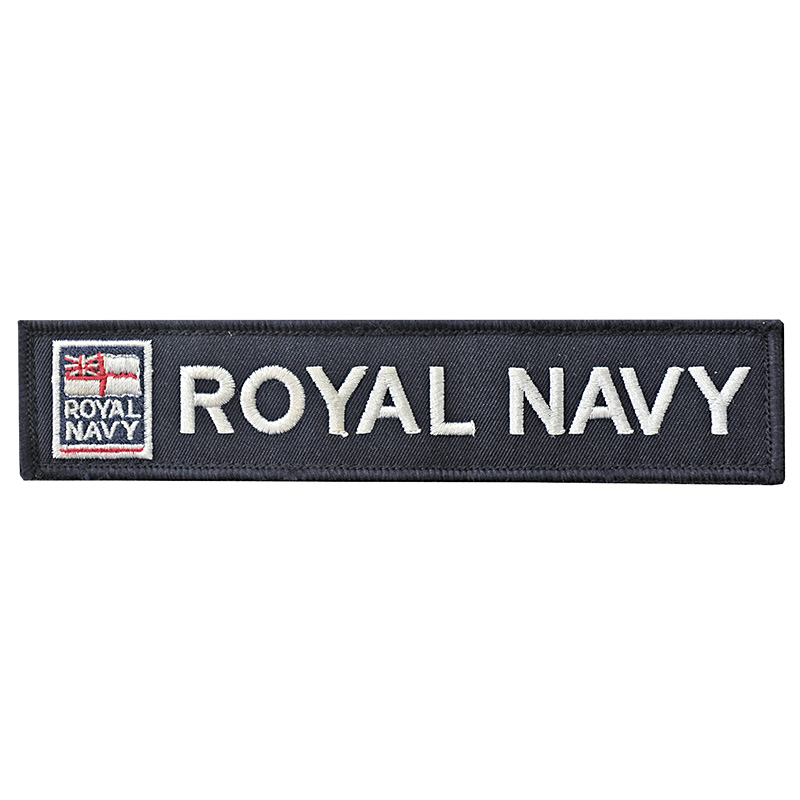 Birtisches Namensband Royal Navy, 165 x 35 mm B