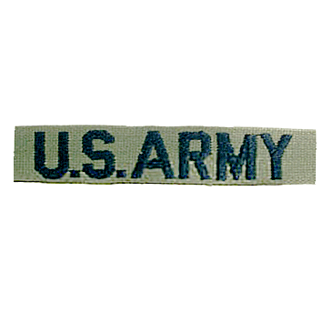 US Schriftzug "US ARMY", Textilabzeichen    A