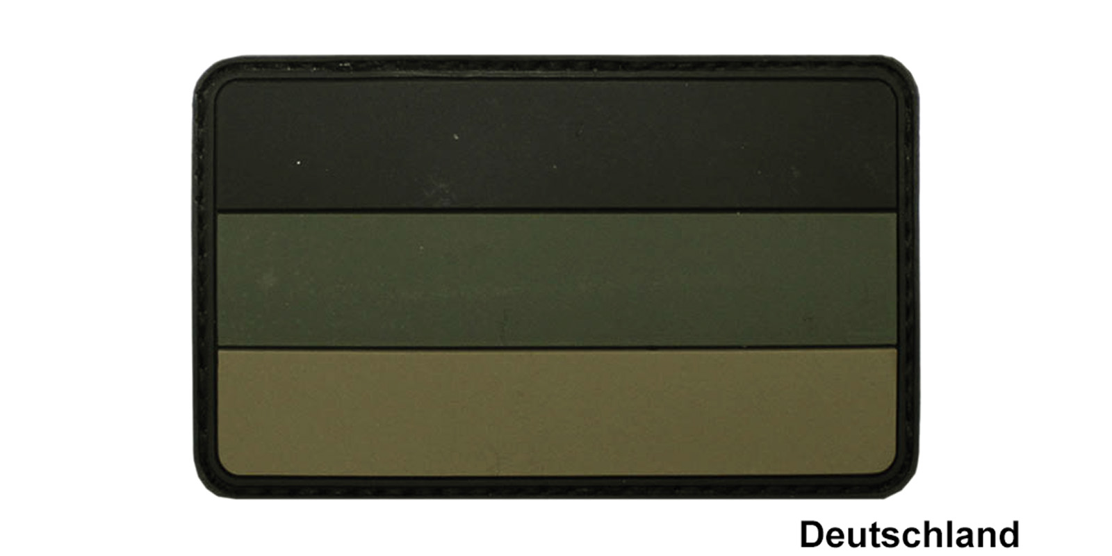 3D Klettabzeichen Flagge 8x5 cm, oliv... A