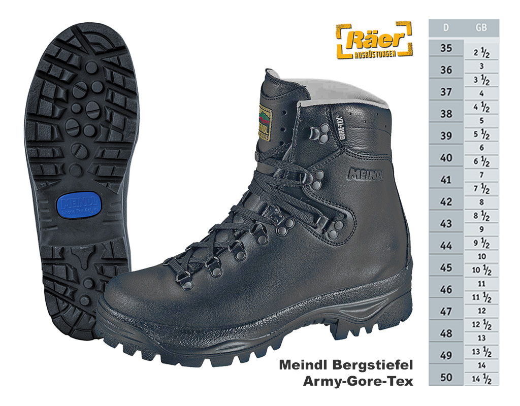 MEINDL Bergschuh Army-Gore-Tex, 4510    A