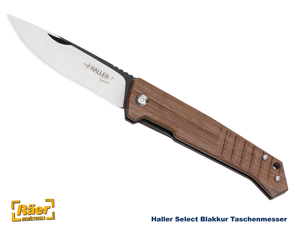Haller Select Blakkur, braun, Taschenmesser    A