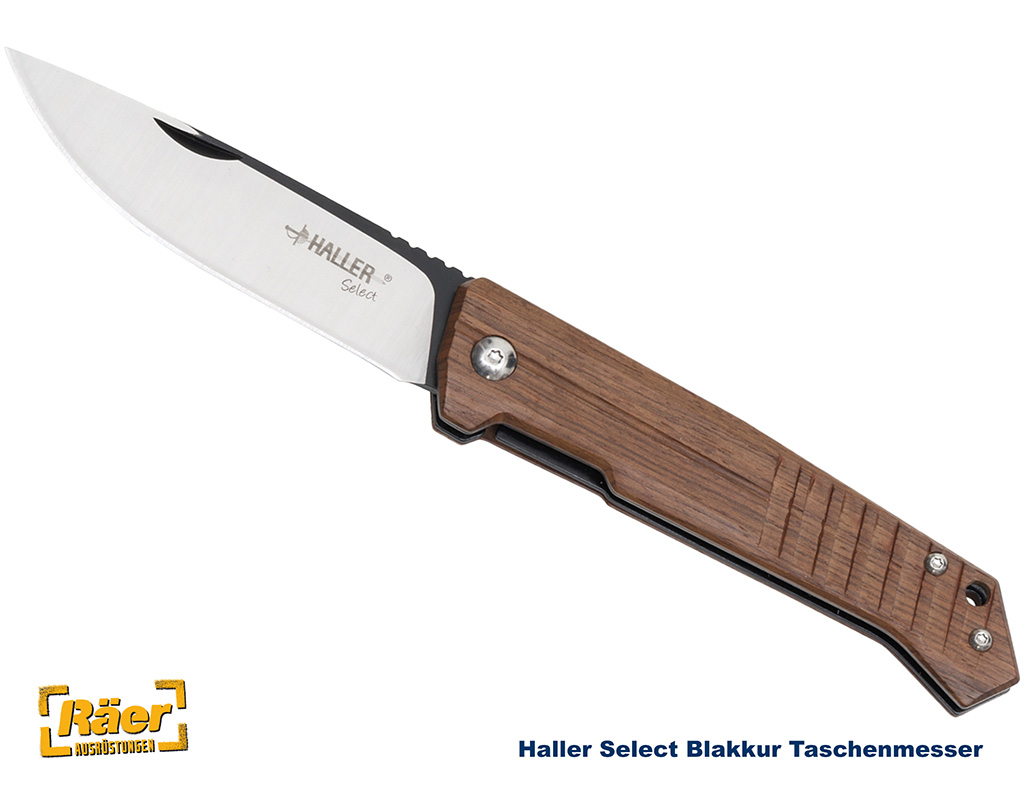 Haller Select Blakkur, braun, Taschenmesser    A