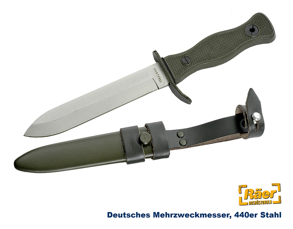 Deutsches Mehrzweckmesser, 440er Stahl    A