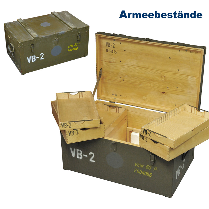 Tschechische Holzkiste, Verbandplatz    B