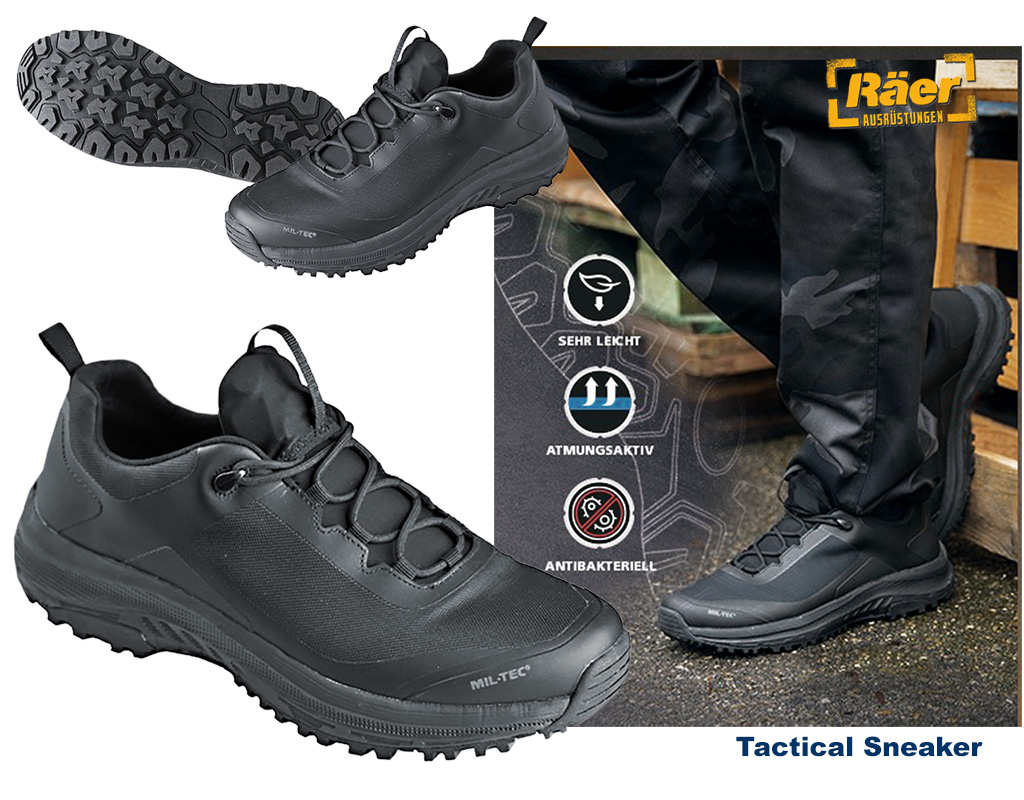 Tactical Sneakers, Halbschuh    A