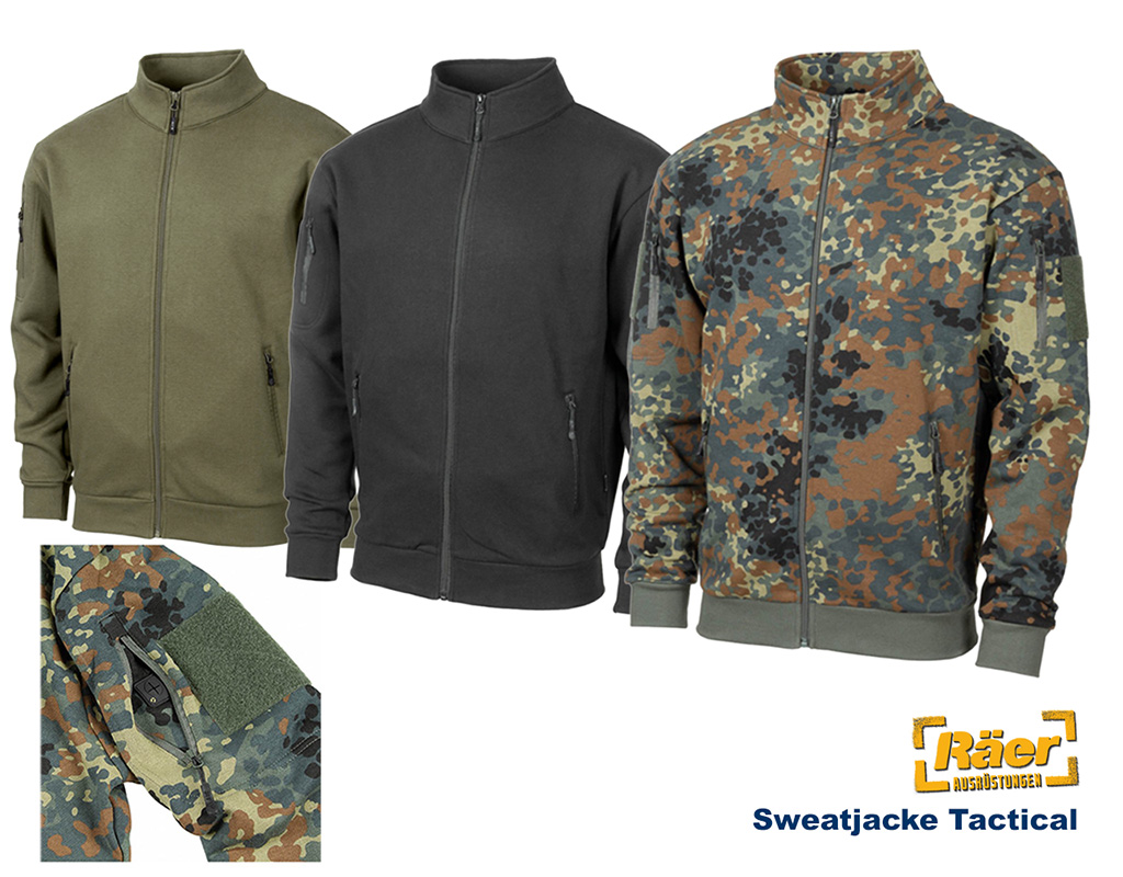 Sweatjacke Tactical    A