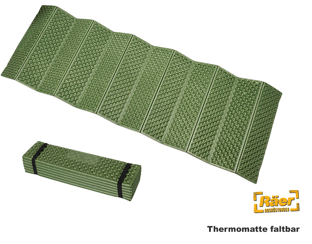 Thermomatte faltbar 180 x 58 x 1 cm    A