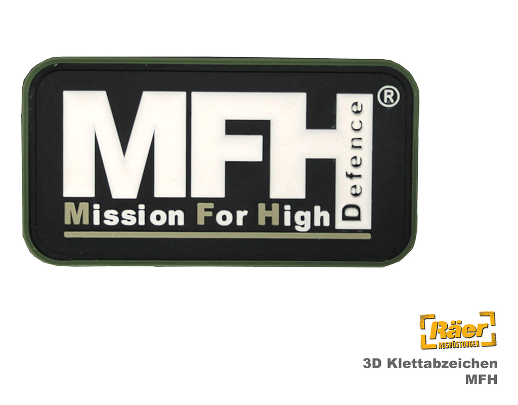 3D Klettabzeichen "MFH"    A