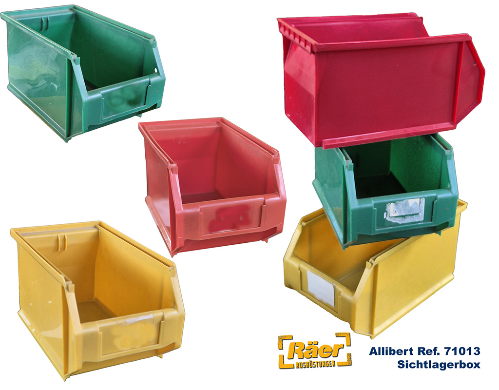Allibert 71013 Sichtlagerbox 215x365x200 mm    B