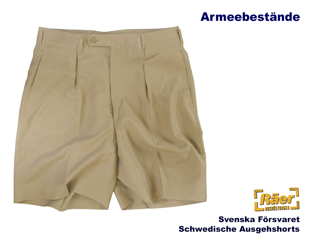 Schwedische Ausgeh Shorts, beige    A/B